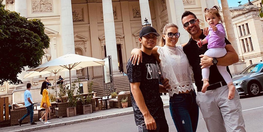 Ximena Duque en sus maravillosas vacaciones familiares por Alemania