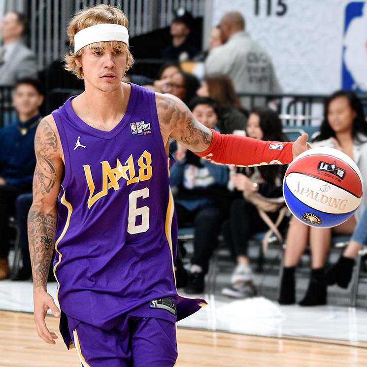 Justin Bieber presume de ser un talentoso y apasionado basquetbolista