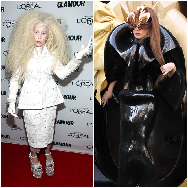 Lady Gaga excéntrica y muy auténtica en sus mejores momentos