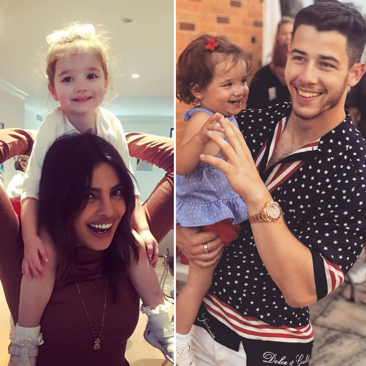 ¡Tíos amorosos! Nick Jonas y Priyanka Chopra demuestran su amor por sus sobrinas Valentina y Alena