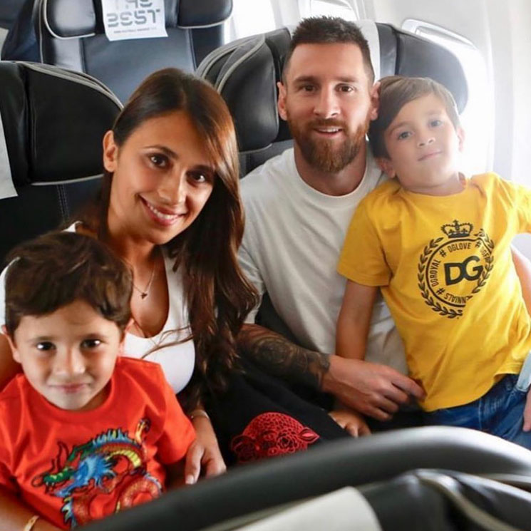 La divertida sesión deportiva de los hijos de Messi... ¡y no es fútbol!