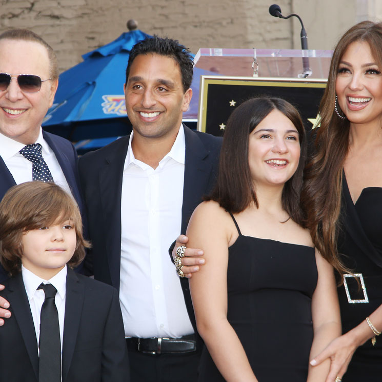 Así es la relación de Thalía con los hijos mayores de su esposo, Tommy Mottola