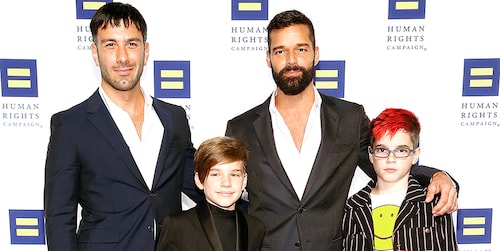 La numerosa familia de Ricky Martin y Jwan Yosef con sus tres hijos y el bebé que viene en camino