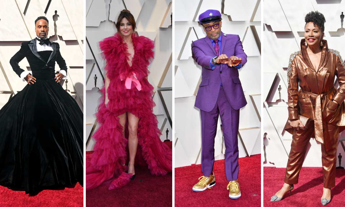 Los looks más extravagantes de la alfombra roja de los Oscar