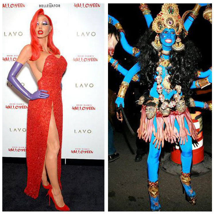 Heidi Klum y sus mejores disfraces de Halloween