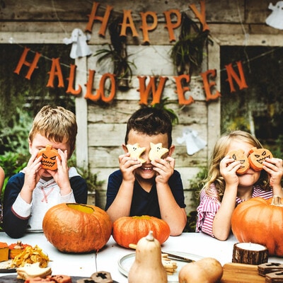 Los niños son los que más disfrutan de la fiesta de Halloween