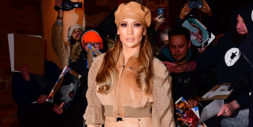 Jennifer Lopez y el fashion trend del invierno, el color camel
