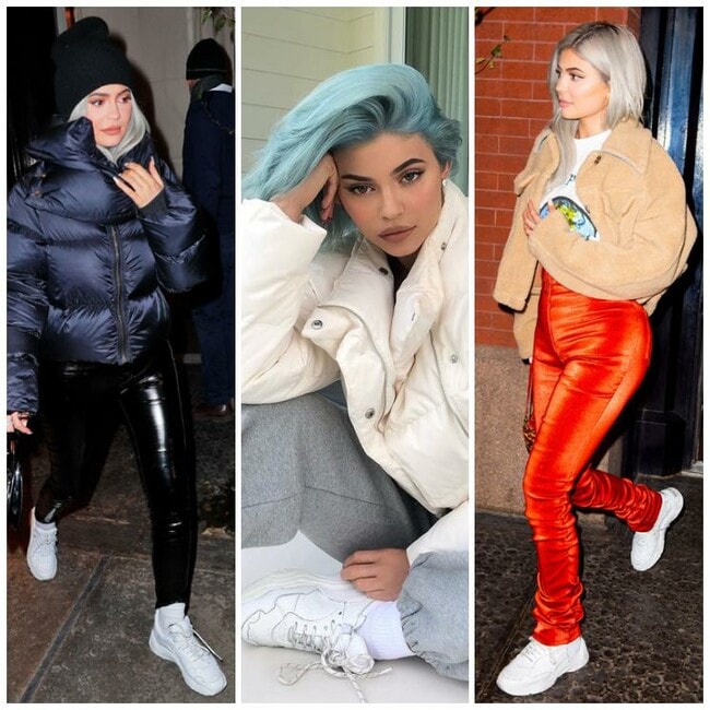 Los 'white sneakers' que Kylie Jenner no deja de presumir 