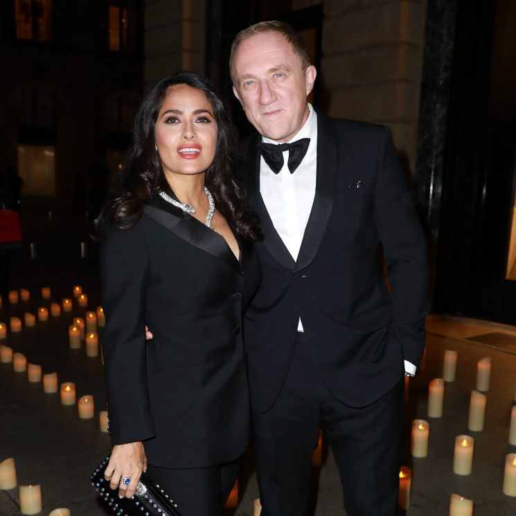 Salma Hayek and Francois-Henri Pinault style date