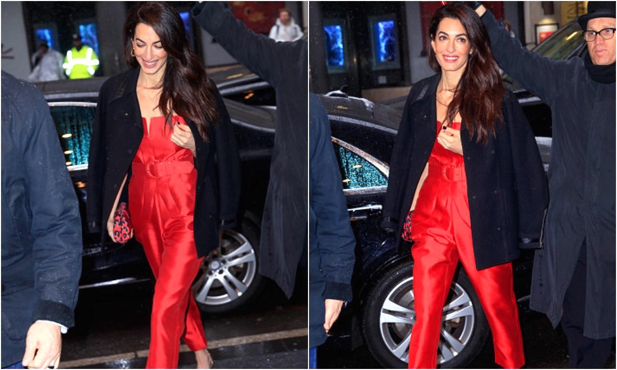 Alerta Fashion: el 'jumpsuit' de Amal Clooney que todas querrán usar