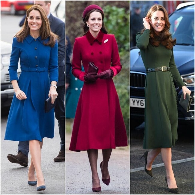 Los colores que nunca faltan en el clóset de Kate Middleton 