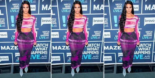 Kim Kardashian y el estampado 'hippie' del momento