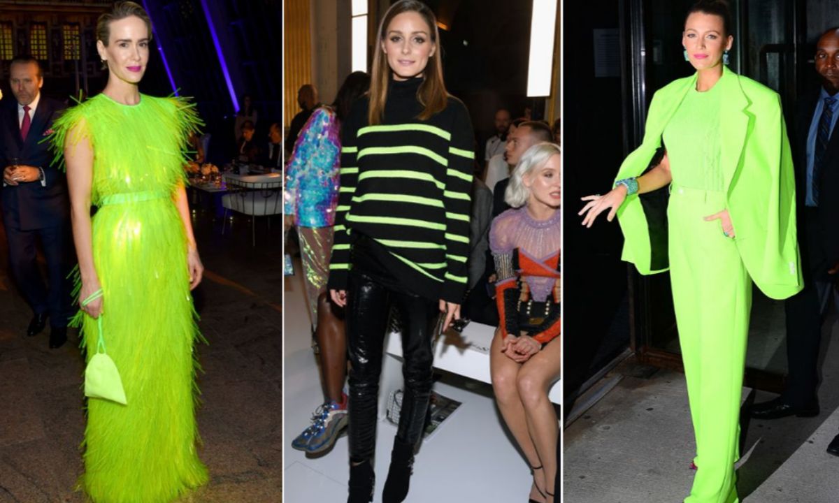 'Neon green’, el color que cautiva a las celebridades