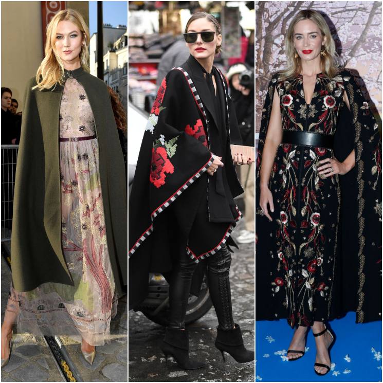 'Cape coats', la nueva tendencia entre las celebridades