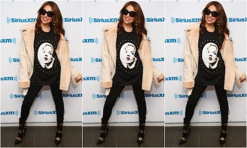 Mira que rápido podrás emular este 'outfit' relajado y 'trendy' de Thalía