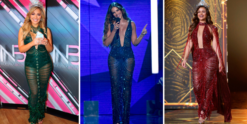 Gaby Espino inspiró su look de los Latin Billboard ¿en Migbelis Castellanos y Clarissa Molina?