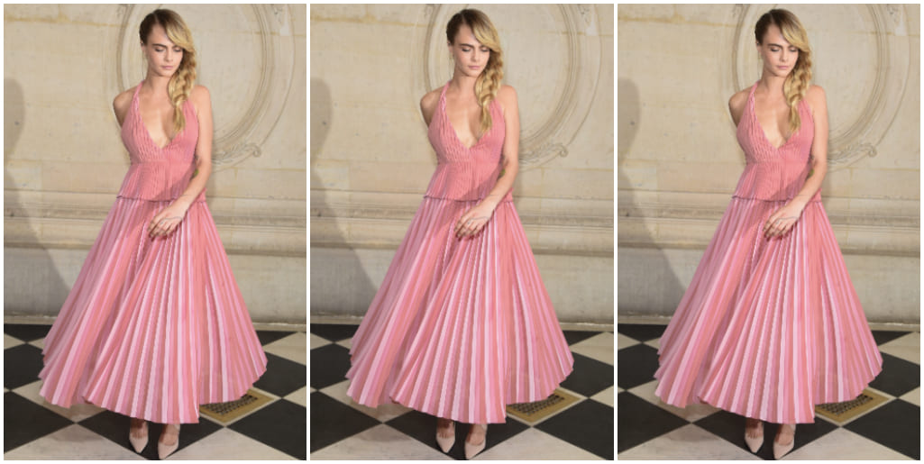 'Pretty in pink!' Cara Delevingne y la nueva tendencia de las bodas: vestidos rosa