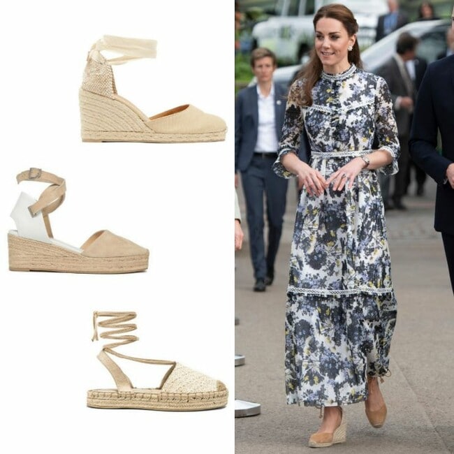 Versátiles y elegantes: Kate Middleton y sus 'espadrilles' ideales para el verano