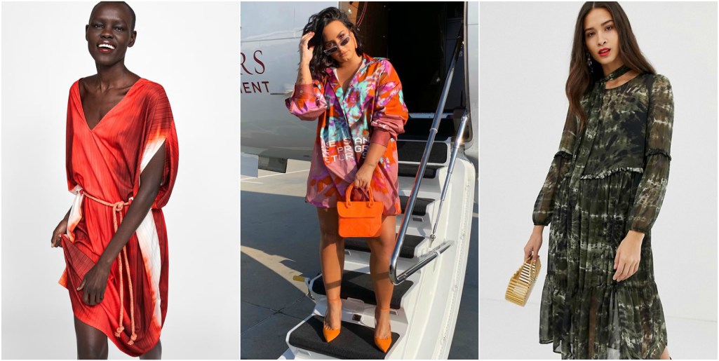 Demi Lovato se unió a la tendencia tie dye, ¡hazlo tú también!