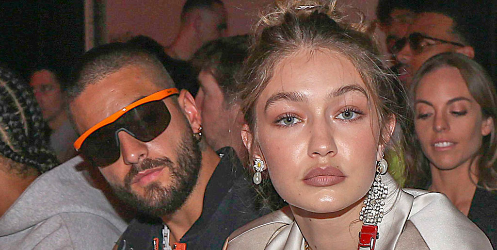 Maluma y Gigi Hadid en primera fila para la Semana de la Moda Masculina