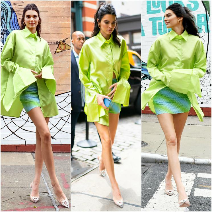 Ahora podrás emular el 'look' neón de Kendall Jenner ¡por menos de $100!