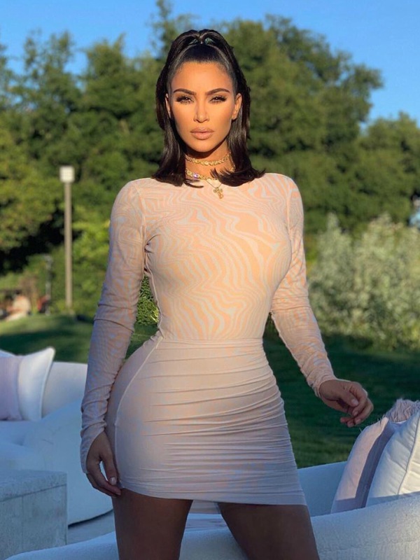 Kim su nueva obsesión: vestidos tipo