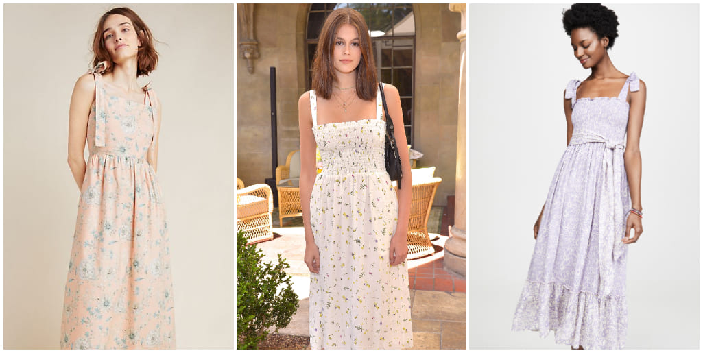 'So pretty'! 6 cómodos vestidos de verano a lo Kaia Gerber