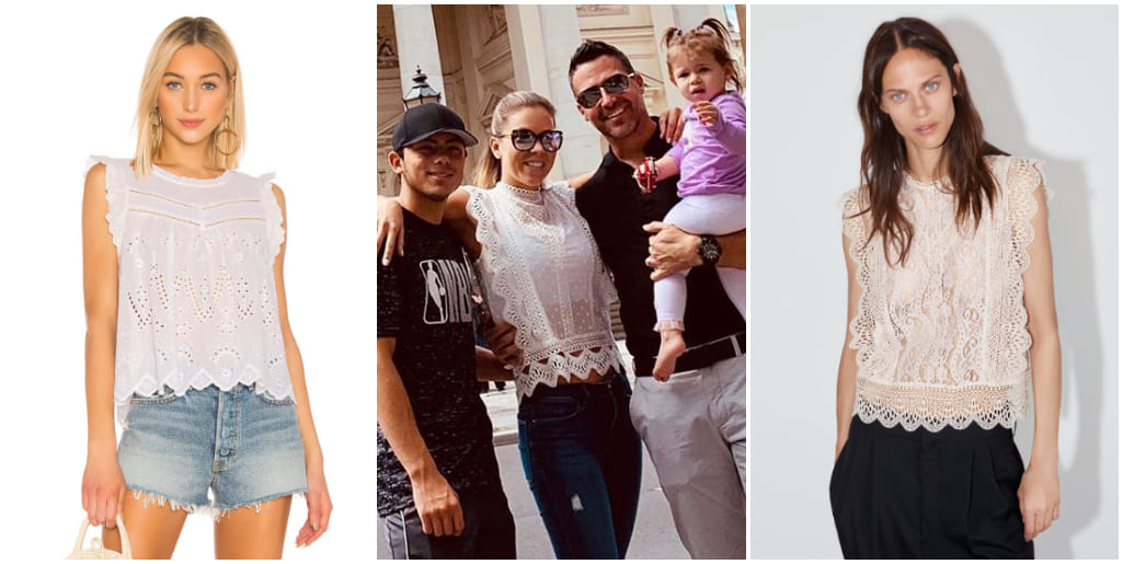 'Lace top', la prenda básica de Ximena Duque para lucir fabulosa