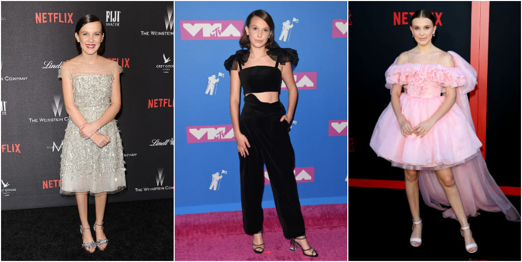 De vestidos de princesa a piezas audaces: la evolución de estilo de Millie Bobby Brown