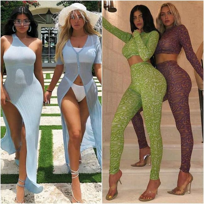 Las veces que Kylie Jenner nos ha cautivado con sus 'twinning looks'