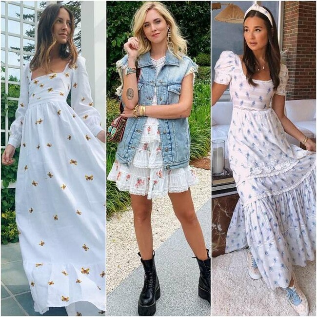 'Milkmaid dress': una tendencia ideal para el verano