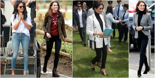 Kate Middleton, Meghan Markle y los jeans aprobados por la corona