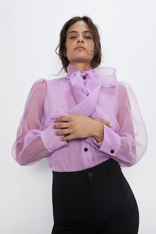 Ceder el paso Lo siento esposa Fashion trends: las camisas de organza son para el otoño - Foto 1