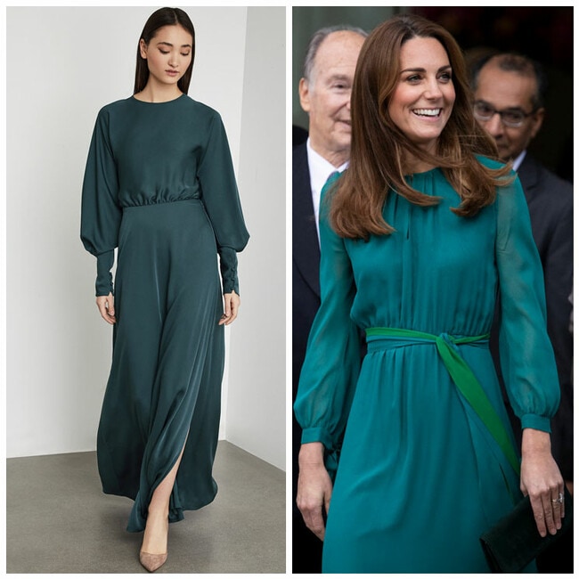 8 maxi vestidos para lucirte al estilo de Kate Middleton
