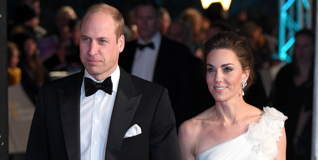 Kate Middleton y el príncipe William deslumbran en los BAFTA con un homenaje a la princesa Diana