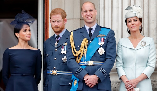 Meghan Markle y Harry se separan de Kate Middleton y William