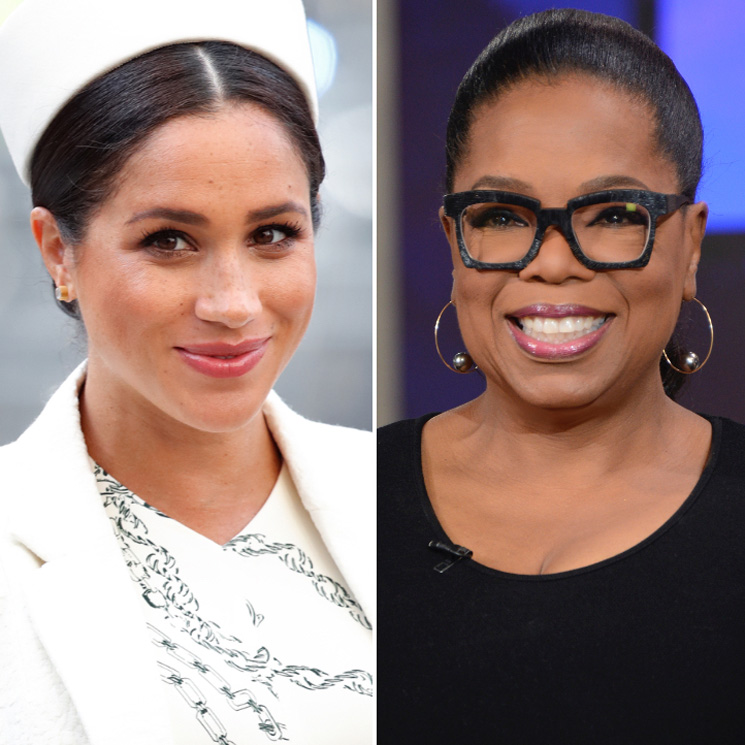 Meghan Markle and Oprah Winfrey