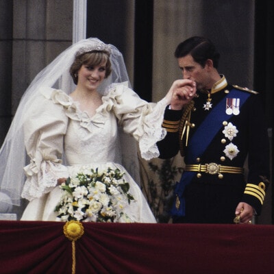 La boda de la princesa Diana y el príncipe Carlos