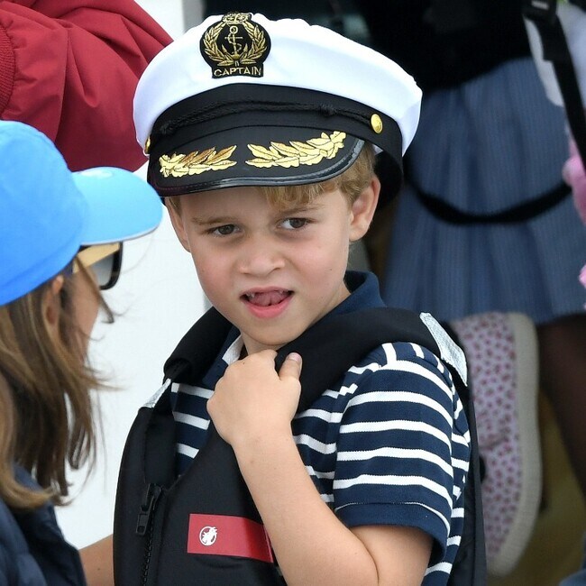 El príncipe George y el inusual bocadillo que probó durante un evento organizado por Kate Middleton
