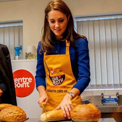 Kate Middleton corta pan