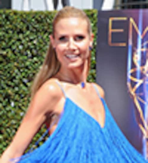 Heidi Klum se roba la noche de los 'Creative Emmy Awards' con su estilo ‘flapper’