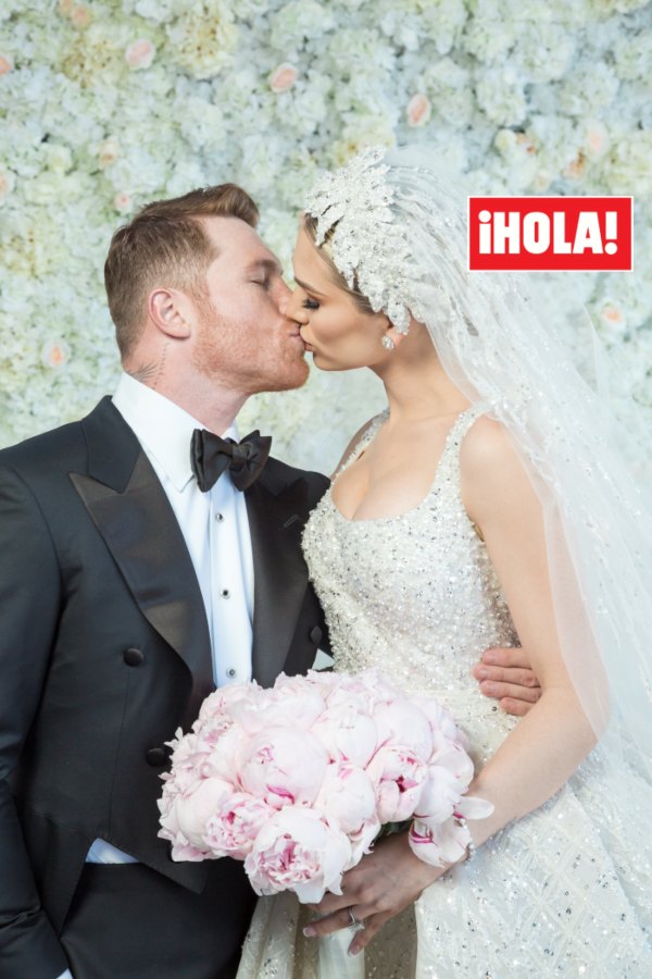 Canelo Alvarez y su novia Fernanda Gómez