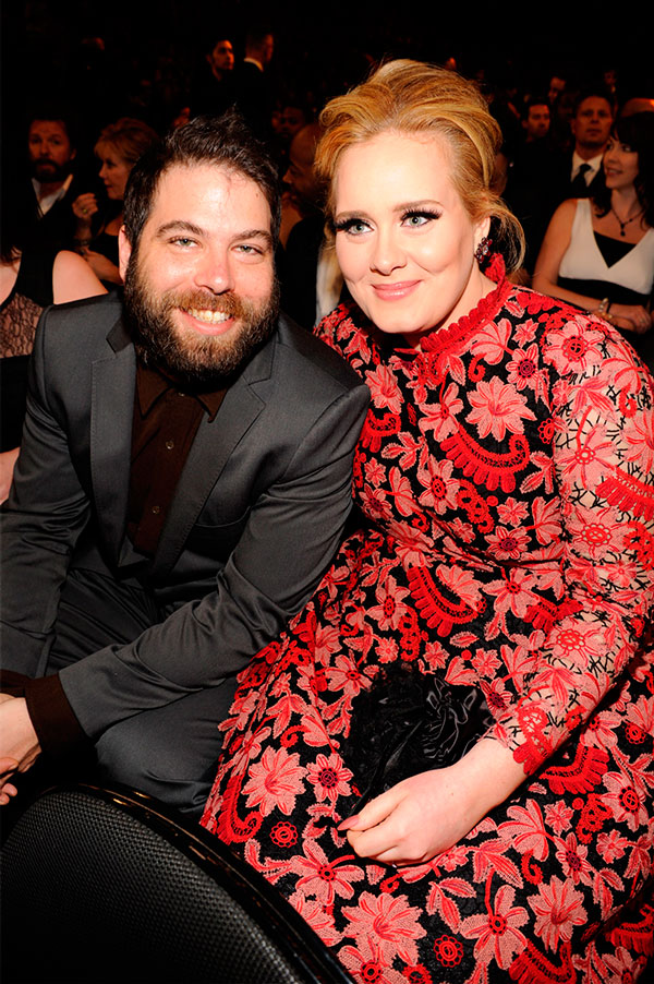 Adele y Simon Konecki