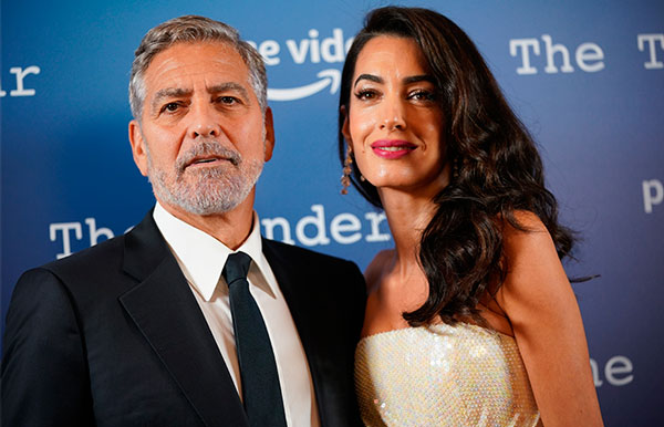 Amal y George Clooney