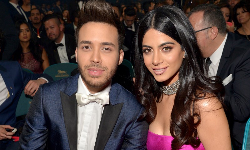 Prince Royce y Emeraude Toubia