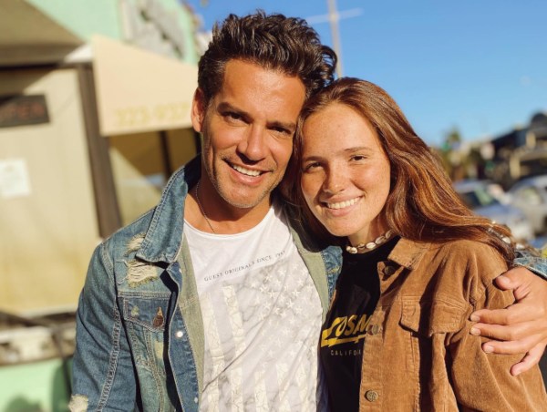 Cristian de la Fuente y su hija Laura