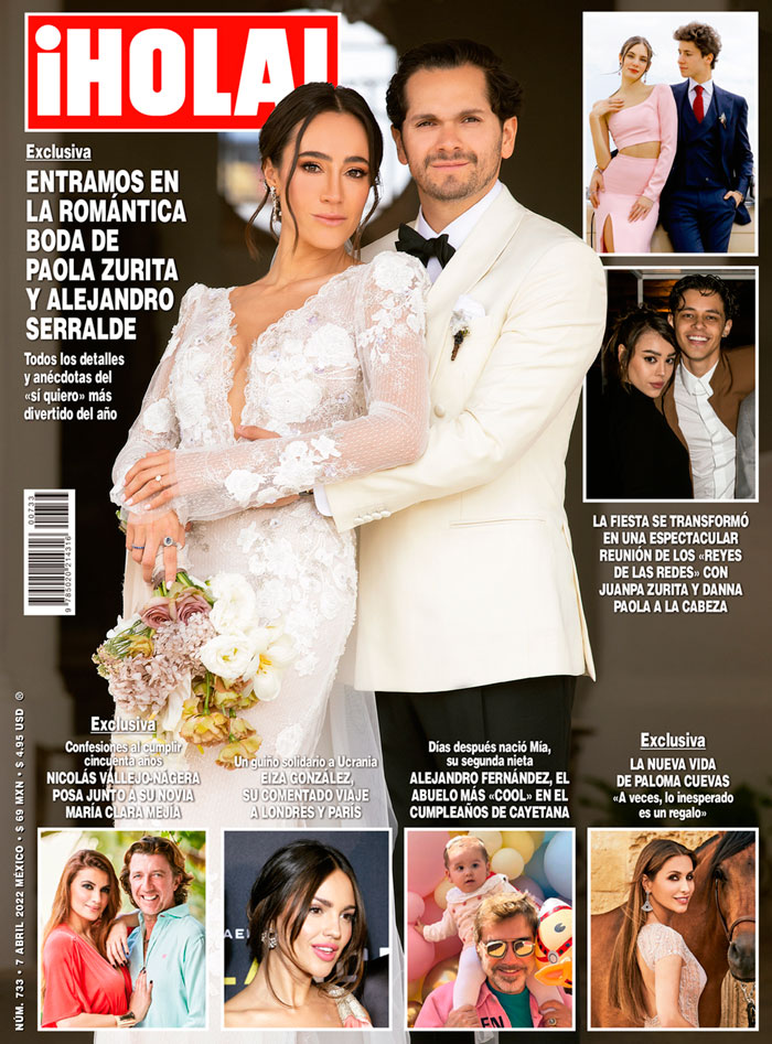 Paola Zurita y Alejandro Serralde boda