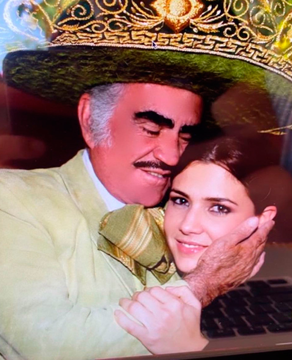 Ximena Díaz y Vicente Fernández