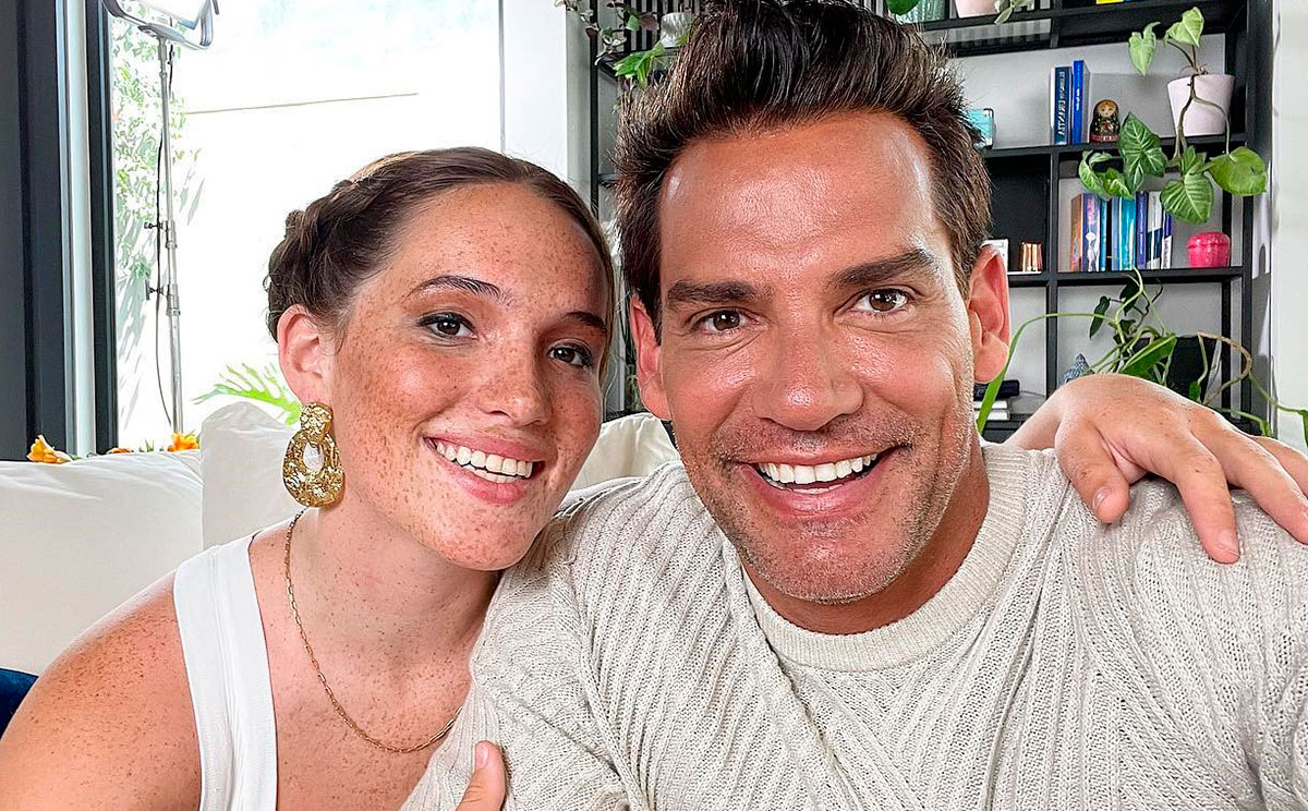 Cristian de la Fuente y su hija Laura