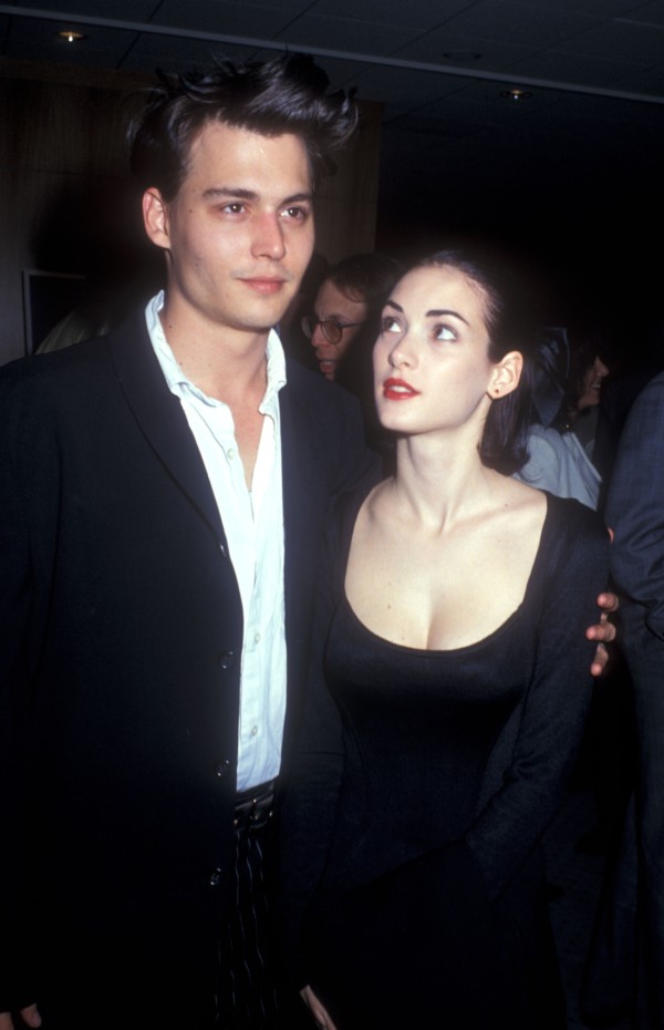 Johnny Depp y Winona Ryder